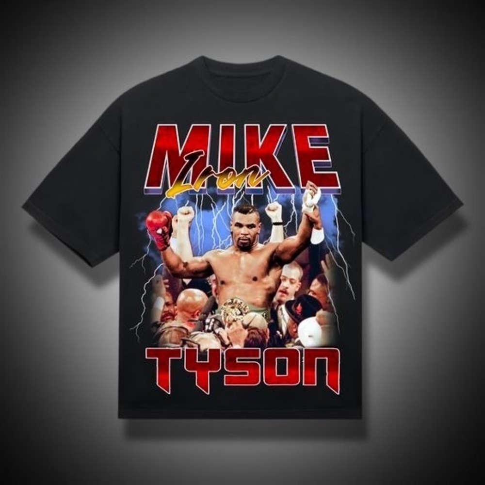 Mike Tyson Png Design Unisex